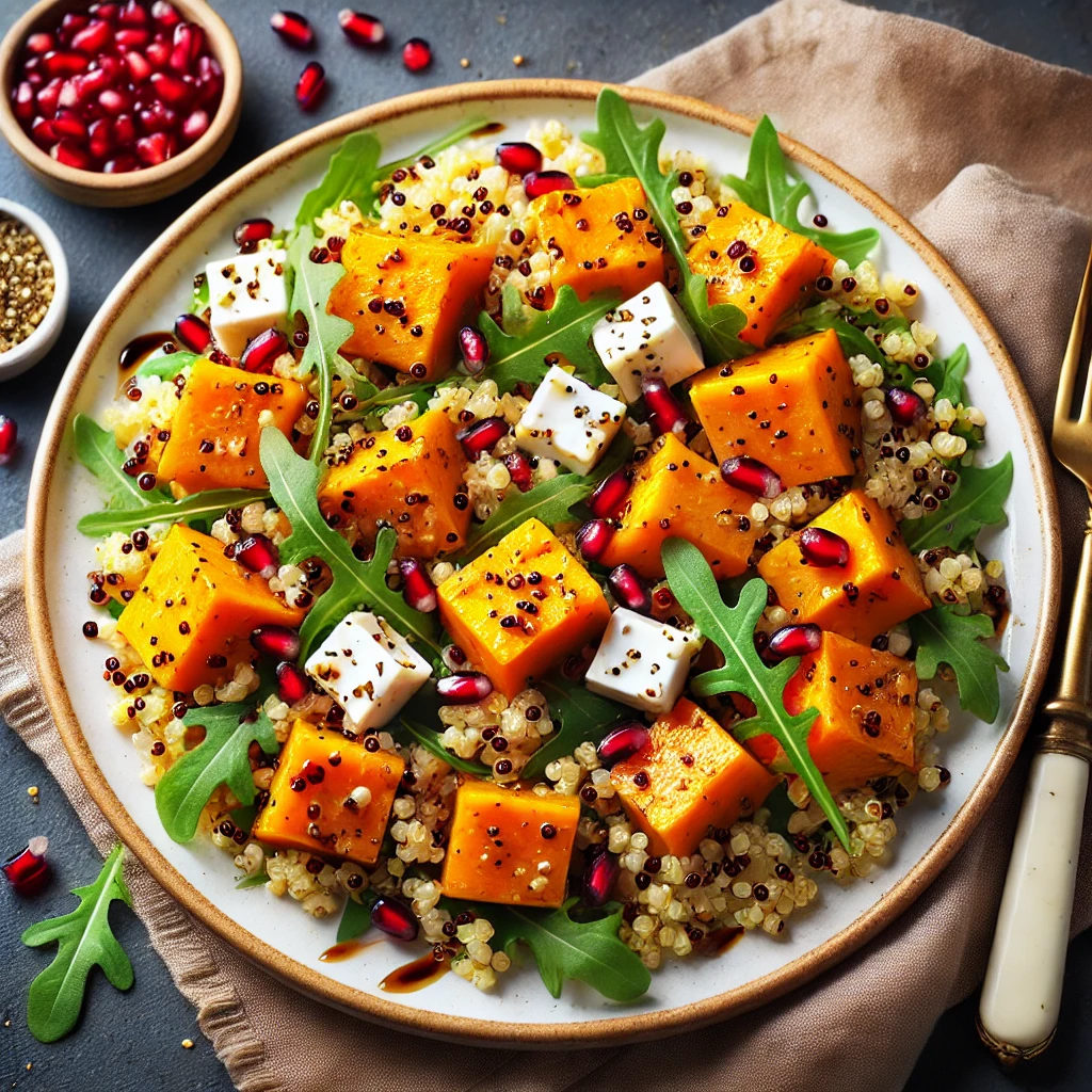 : Roasted Butternut Squash and Quinoa Salad