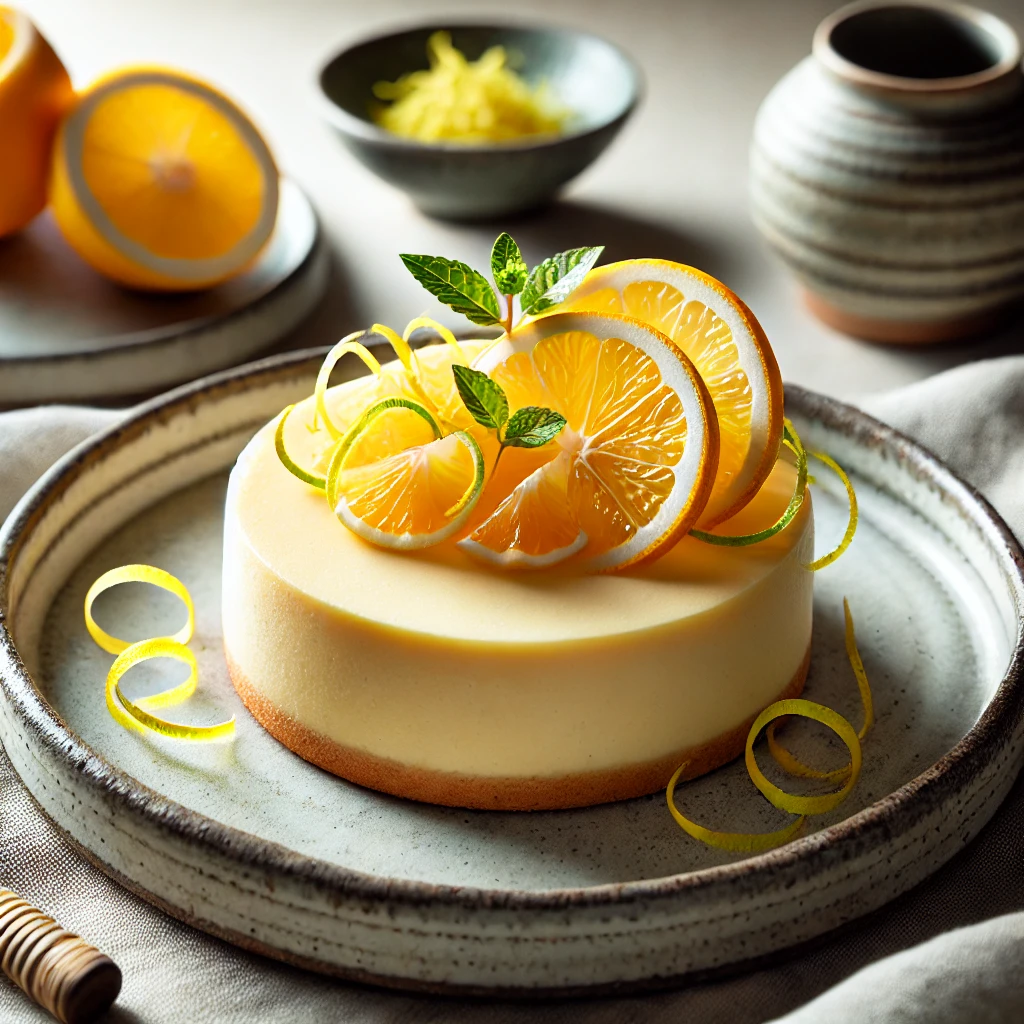 Japanese Yuzu Cheesecake 🍋🍰