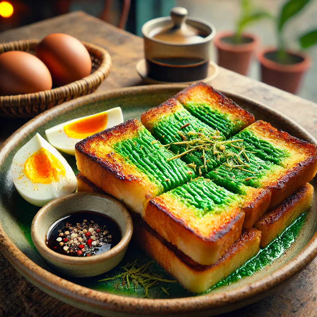 Malaysian Pandan Kaya Toast 🍞🥥