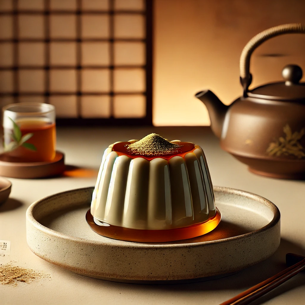Japanese Hōjicha Panna Cotta 🍵🍮