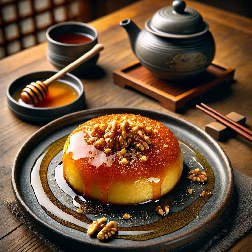 Korean Honey Hotteok (호떡) – Sweet Filled Pancakes 🍯🥞