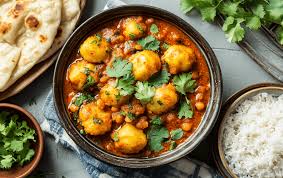 Turmeric Sweet Potato Dumplings (with Coconut Curry Sauce)