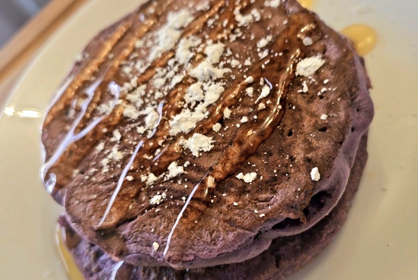 Ube (Purple Yam) Pancakes (Colorful & Naturally Sweet)