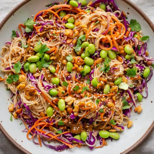 Spicy Mango Noodle Salad (Cold, Refreshing, & Tangy)