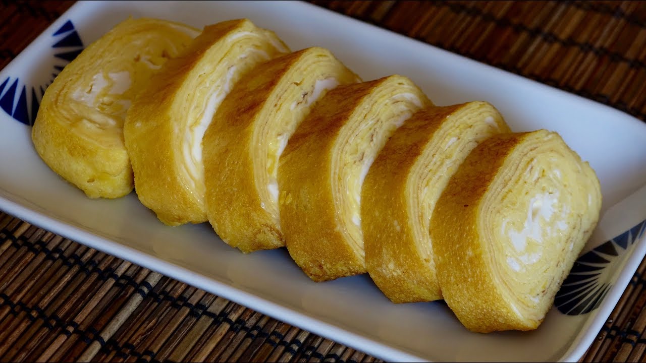 Japanese Tamagoyaki (Sweet Rolled Omelet)
